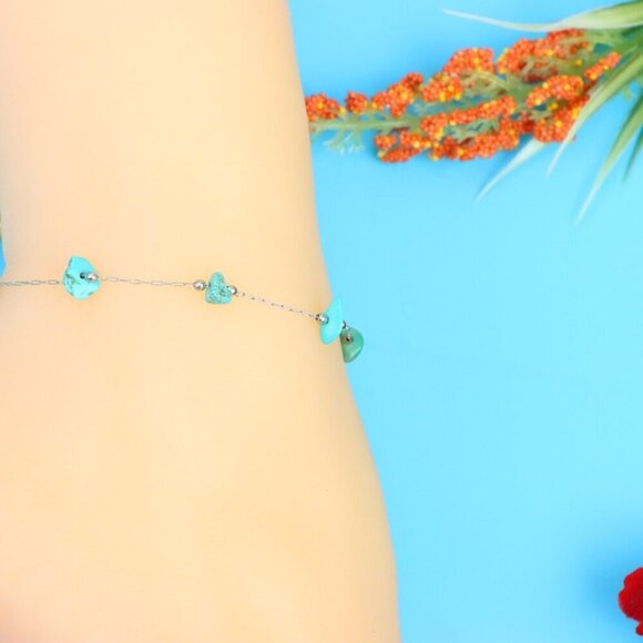 Elegant Handmade Anklet – Perfect for Women & Girls | Ideal Gift Option, DYC1883 - Picture 7 of 8
